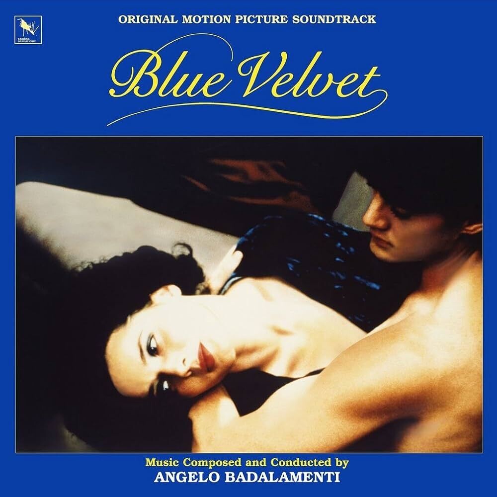 Angelo Badalamenti – Blue Velvet Original Motion Picture Soundtrack - 40th Anniversary (Black + collectible rainbow foil jacket LP Vinyl) Vinyl Record