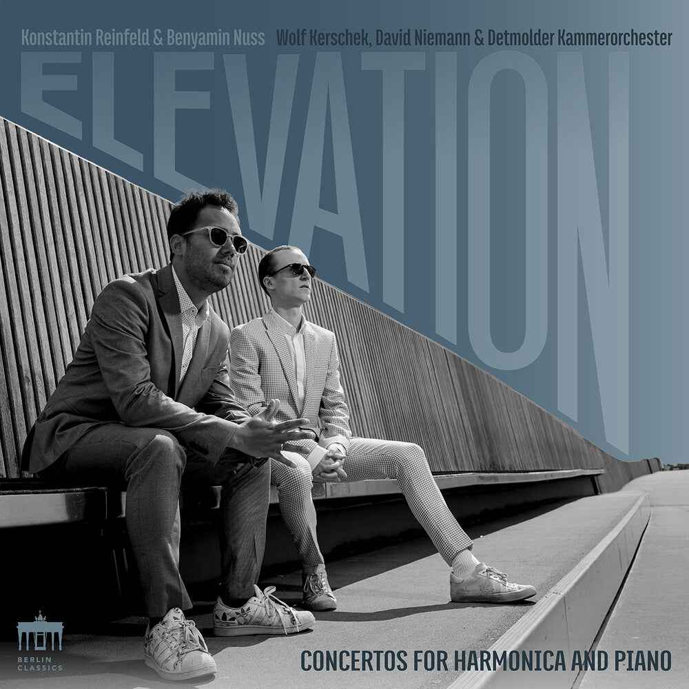 Pre-Order: Elevation - Concertos For Harmonica & Piano Music CD
