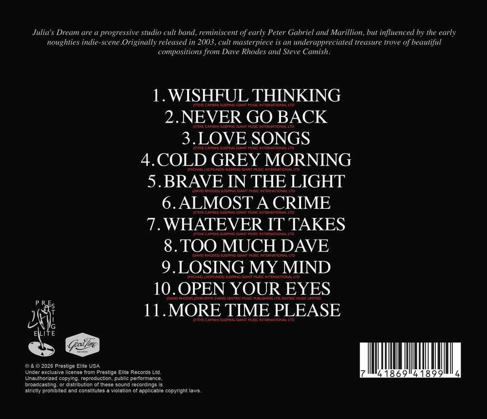 Hindsight Music CD