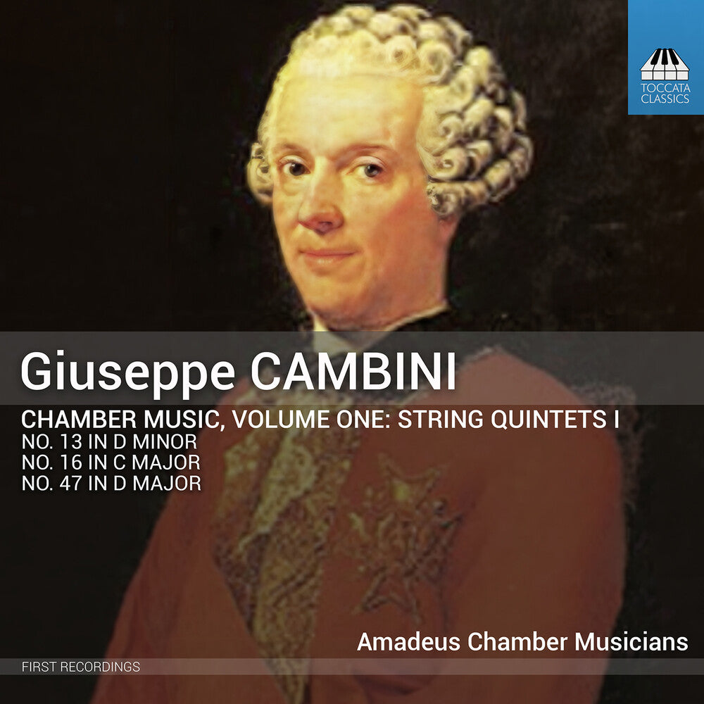 Amadeus Chamber Musicians: Dmitriy Daniel Askerov – Giuseppe Cambini: Chamber Music Vol. 1 - Str Qnts Music CD