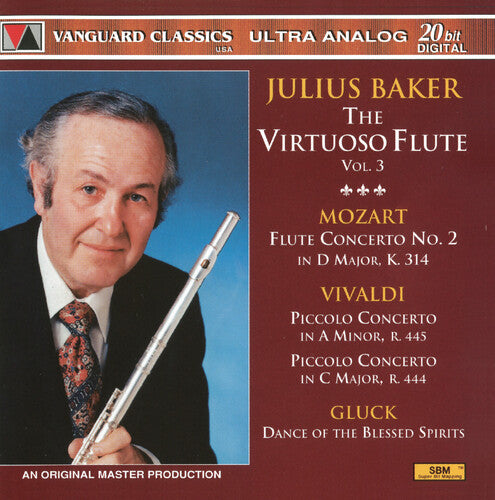 Baker,julius - Virtuoso Flute 3 - Music CD