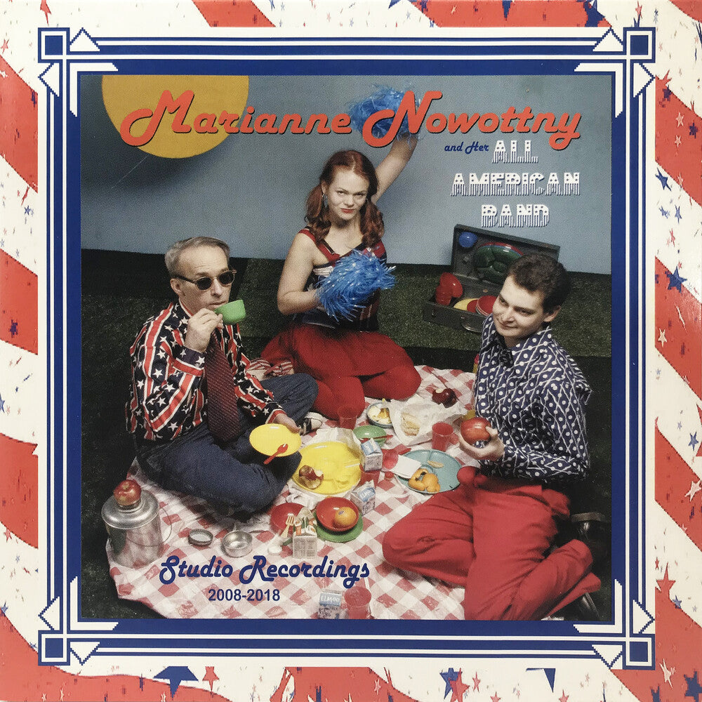 the album cover for Marianne Nowottny & Her All American Band - Studio Recordings 2008-2018