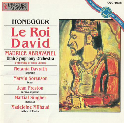 Honegger / Davrath / Abravanel / Utah Symphony - King David - Music CD