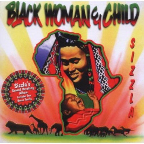 the album cover for Sizzla - Black Woman & Child