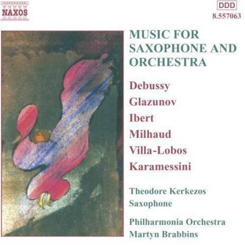 Music For Saxophone & Orchestra / Various - Music For Saxophone & Orchestra / Various - Music CD