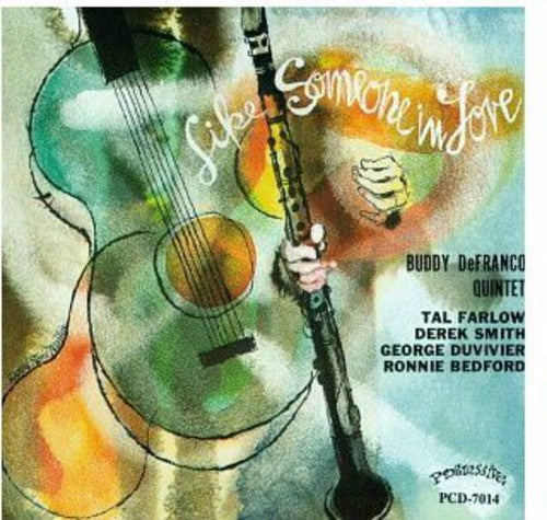 the album cover for De Buddy Franco - Like Someone in Love