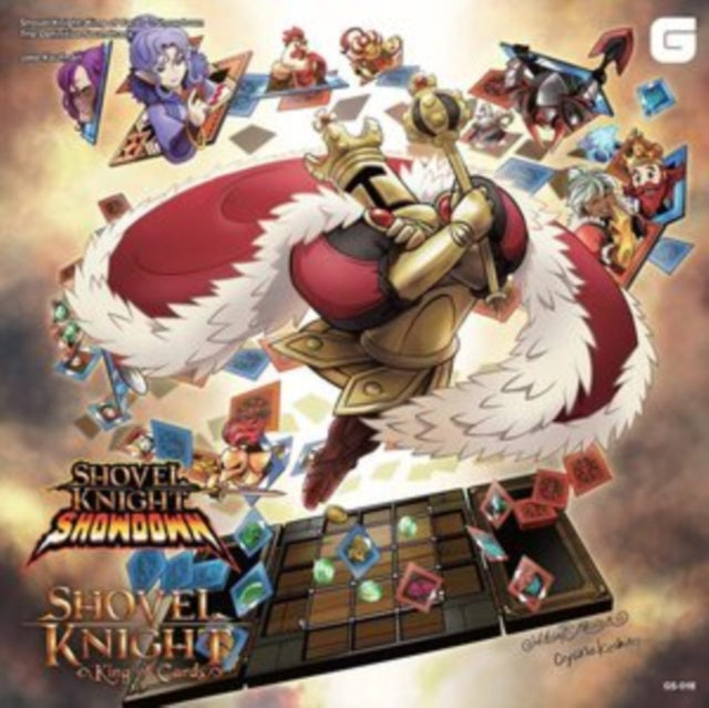 Jake Kaufman - Shovel Knight: King Of Cards + Showdown - Definitive Ost (3LP/Gold/Brick Red/Creamy White Vinyl) Vinyl Record