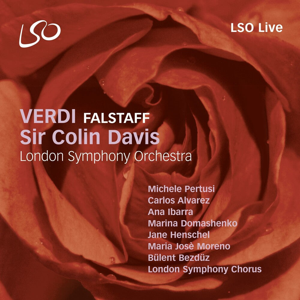 the album cover for Verdi / Pertusi / Alvarez / Ibarra / Davis - Falstaff