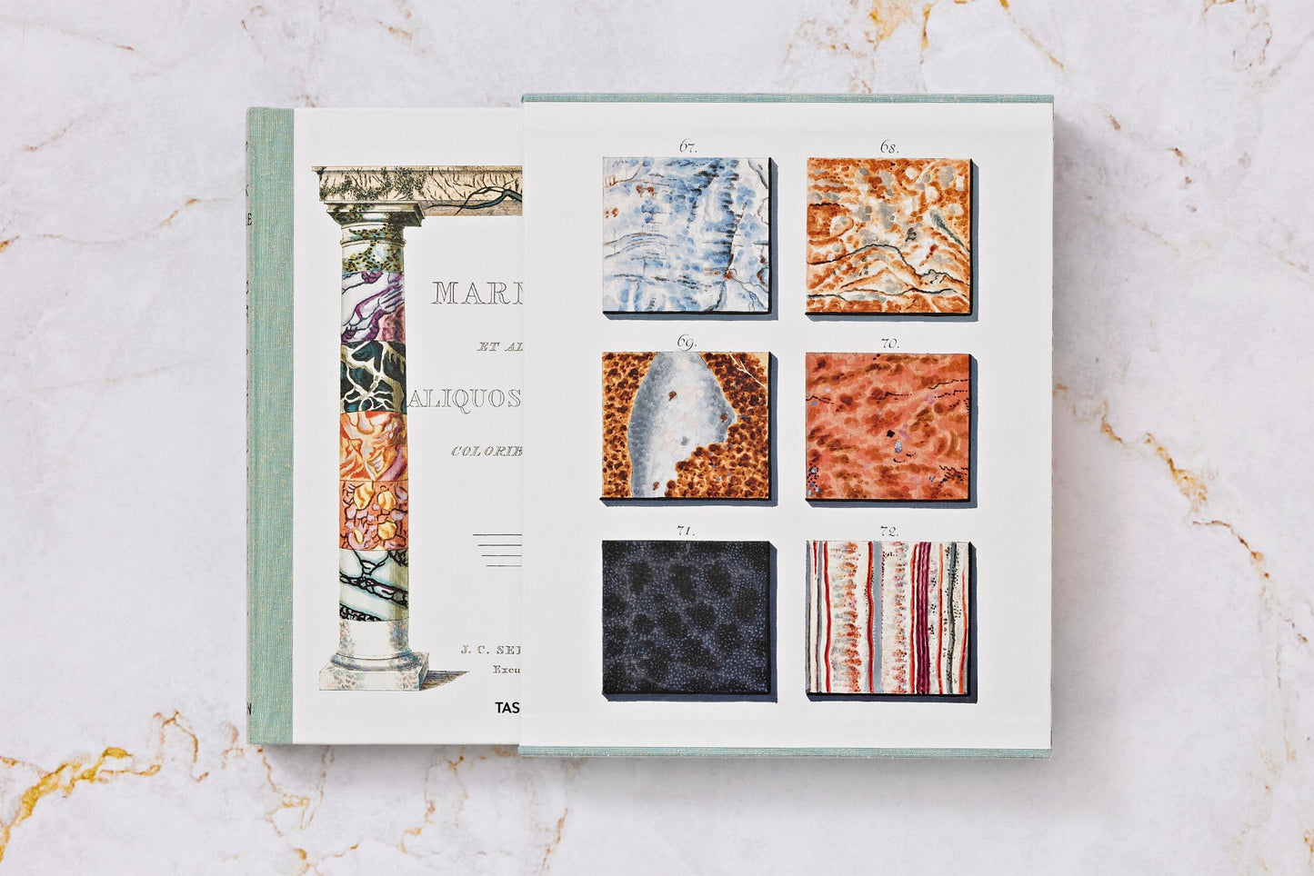 Jan Christiaan Sepp. The Book of Marble (German, French, English) (FFE) Book