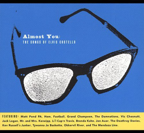 the album cover for Almost You-Songs Of Elvis Costello - Almost You: The Songs Of Elvis Costello