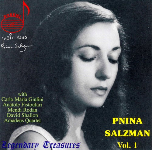 Salzman / Shallon / Fistoulari / Rohan / Jso / Ipo - Legendary Treasures: Pnina Salzman 1 - Music CD