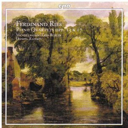 the album cover for Berlin Mendelssohn Trio - Piano Quartets Opp 13 & 17
