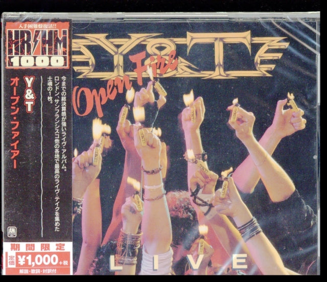 Y&T - Open Fire Music CD