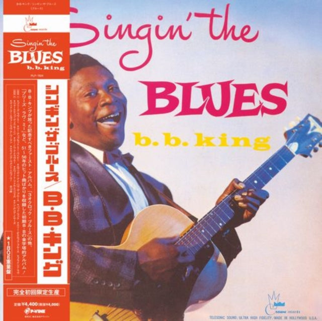 B.B. King - Singin' The Blues (180G) - LP Vinyl Record
