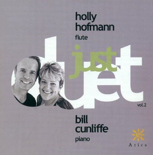the album cover for Hofmann/Cunliffe - Just Duet, Vol. 2