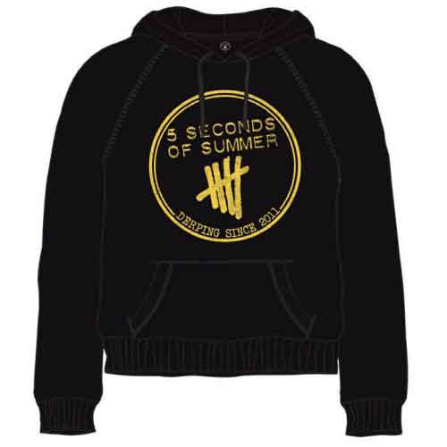 5 Seconds Of Summer Derping Stamp Hoodie Sweatshirt Officially Licensed