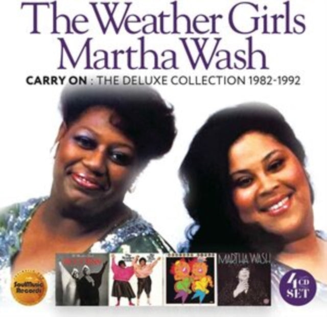 Weather Girls; Martha Wash - Carry On: The Deluxe Edition 1982-1992 (4CD/Deluxe) Music CD