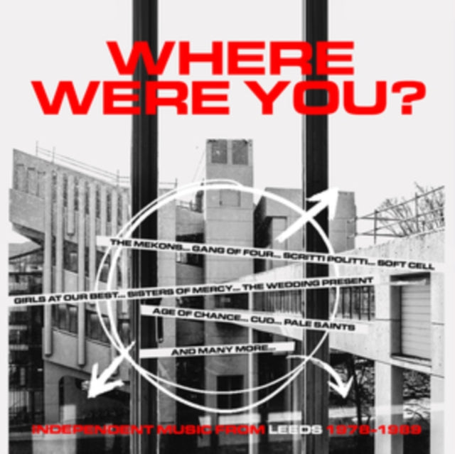 Various Artists - Where Were You - Independent Music From Leeds (1978-1989) (3CD Clamshell Box) Music CD