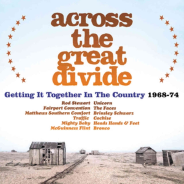 Various Artists - Across The Great Divide: Getting It Together In The Country 1968-74 (3CD Clamshell Boxset) Music CD