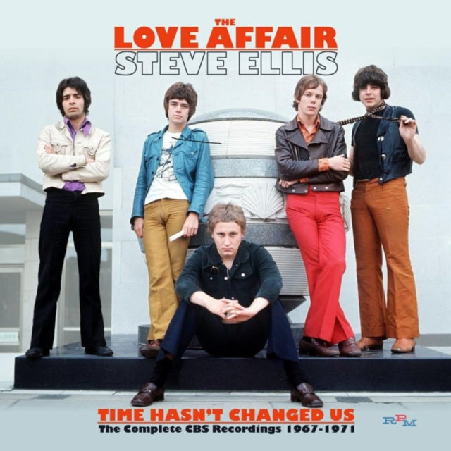 Love Affair & Steve Ellis - Time Hasn't Changed Us: Complete Cbs Recordings 1967-1971 Music CD