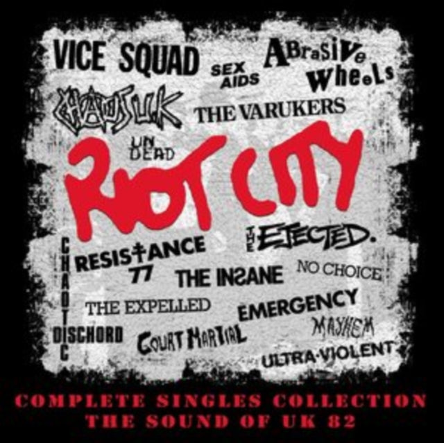 Various Artists - Riot City: Complete Singles Collection (4CD Capacity Wallet) Music CD