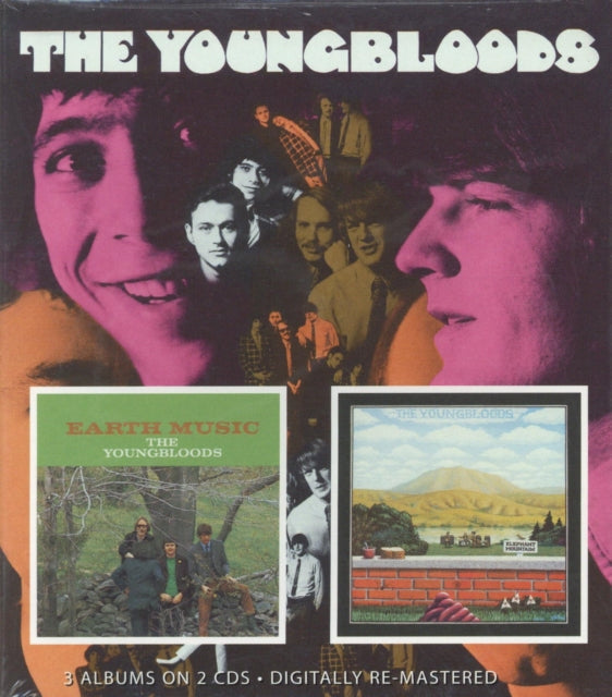 Youngbloods / Earth Music / Elephant Mountain (Remastered) Music CD