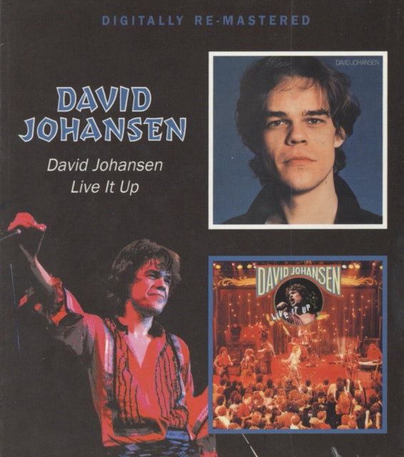 David Johansen - David Johansen / Live It Up (Remastered) Music CD