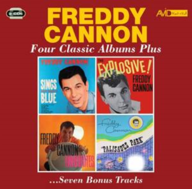 Sings Happy Shades Of Blue / Explosive / Freddy Cannon Favourites / Palisades Park Music CD