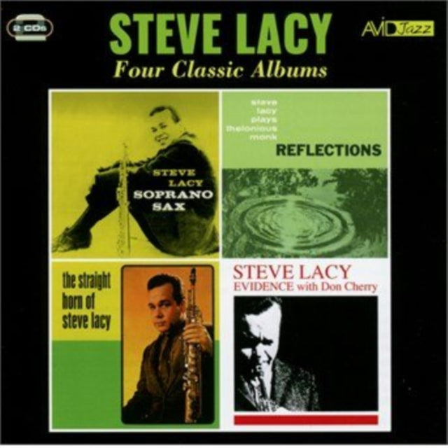 Steve Lacy - 4 Classic Albums: Soprano Sax / Reflections: Plays T. Monk / Straight Horn Of / Evidence Music CD