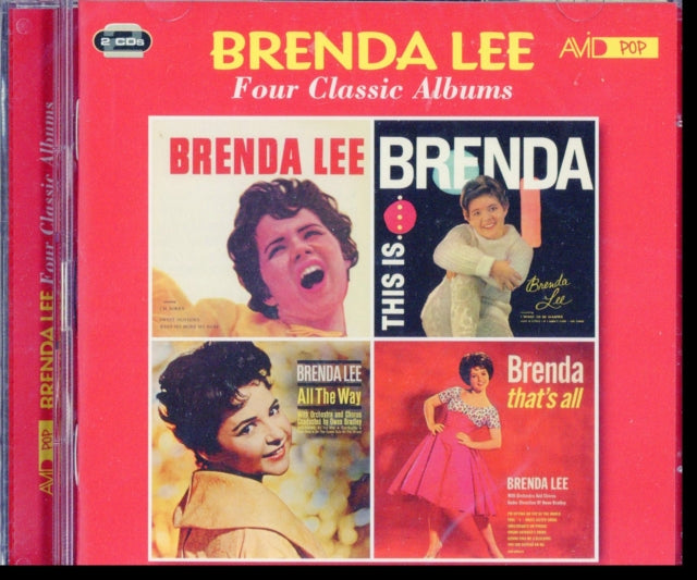 Brenda Lee - 4 Classic Albums Music CD