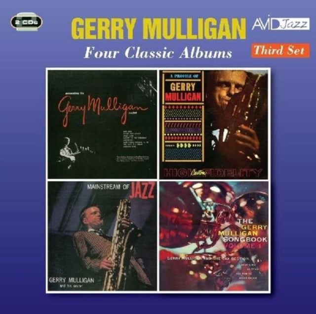 Gerry Mulligan - Presenting Gerry Mulligan Sextet/Profile Of Gerry Mulligan /Mainstream Of Jazz/Mulligan Songbook Music CD