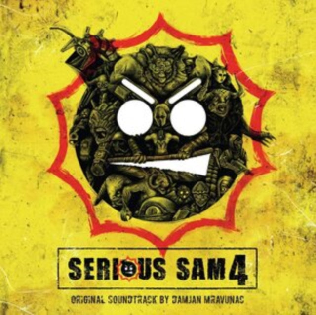 Damjan Mravunac - Serious Sam 4 Ost (Translucent Yellow Vinyl/2LP) Vinyl Record