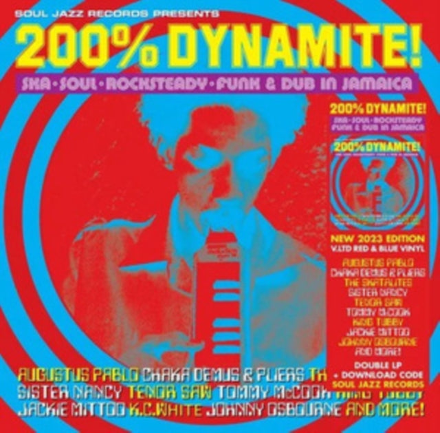 Soul Jazz Records Presents - 200% Dynamite! Ska, Soul, Rocksteady, Funk & Dub In Jamaica (2LP) Vinyl Record