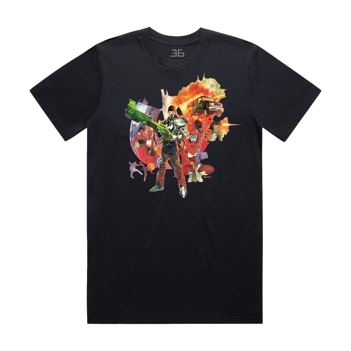 Wu-Tang Clan Officially Licensed Bobby Digital in Stereo Mens T Shirt Black