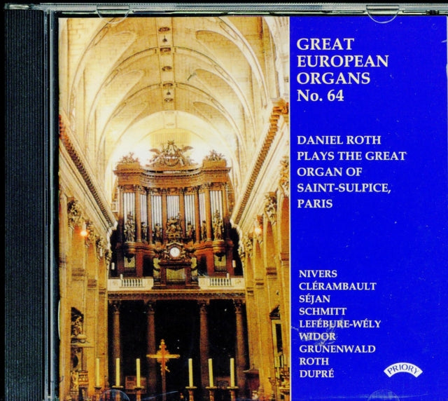 Daniel Roth - Great European Organs No 64 Saint Sulpli Music CD