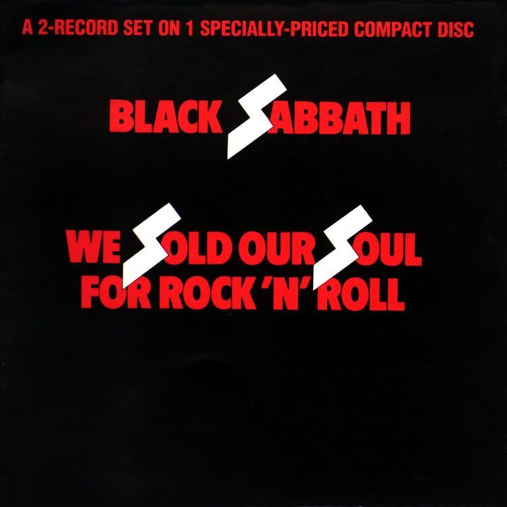 the album cover for Black Sabbath - We Sold Our Souls for Rock N Roll