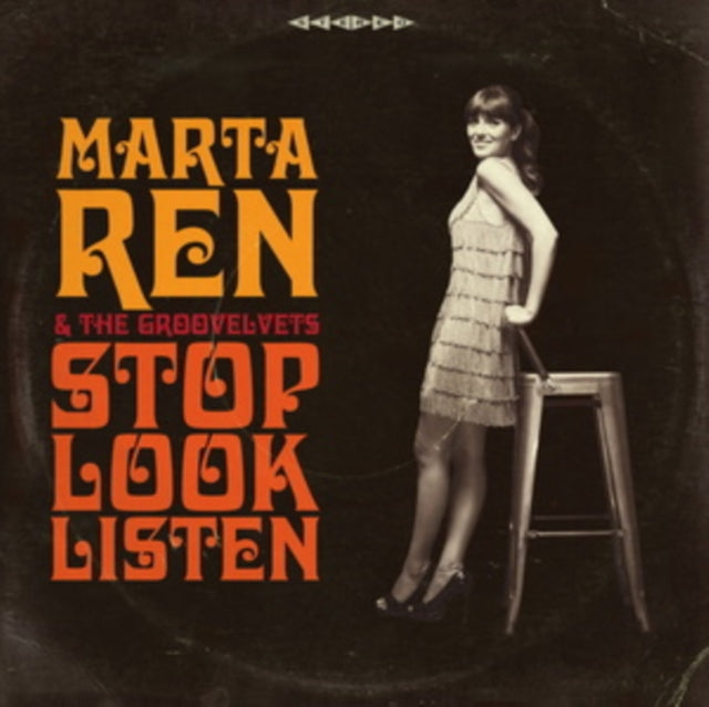 Marta & The Groovelvets Ken - Stop Look Listen (Clear LP Vinyl) Vinyl Record
