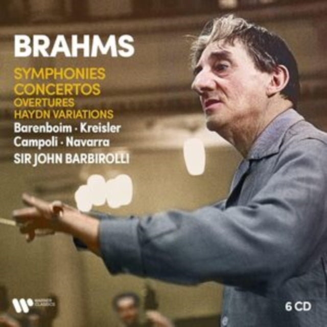 Andre Navarra - Brahms: Symphonies/Concertos/Overtures/Haydn Variations Music CD