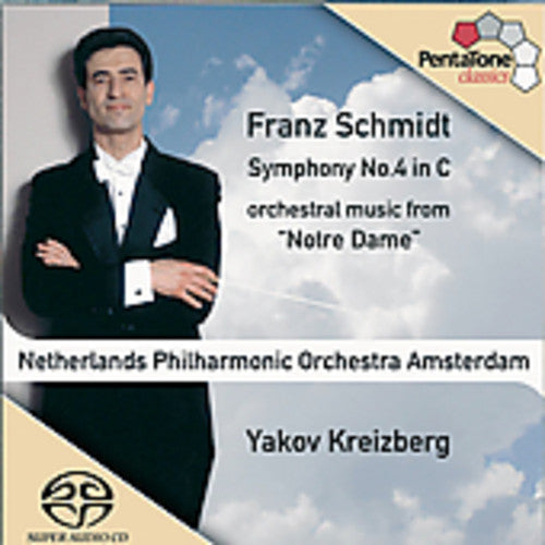 the album cover for Yakov Kreizberg - Symphony 4 in C