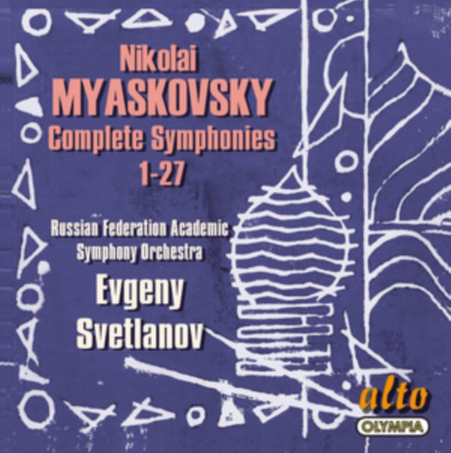 Russian Federation Academic So Svetlanov Evgeni - Myaskovsky: CompleteMusic CD