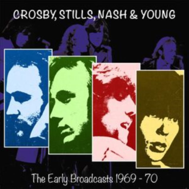 Nash & Young Stills Crosby - Early Broadcasts, 1969-1971 Music CD