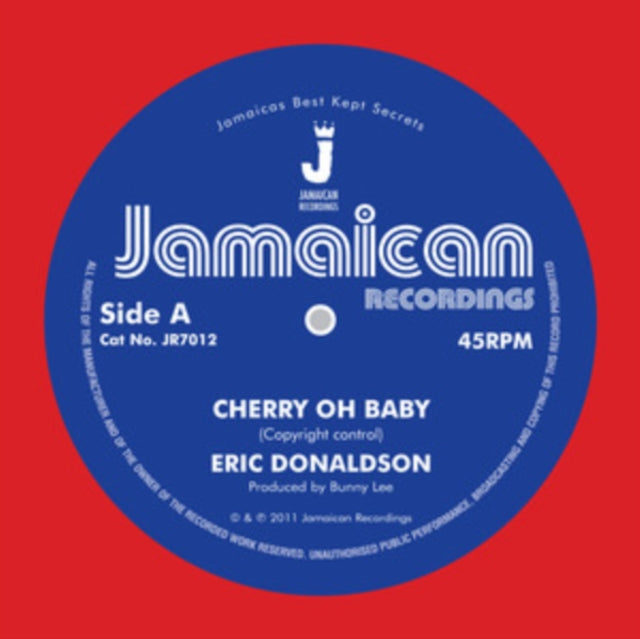 Eric Donaldson - Cherry Oh Baby - 7 Inch Vinyl Record