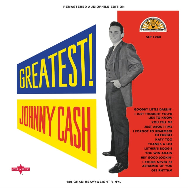 Johnny Cash - Greatest! (Ltd. White LP) Vinyl Record