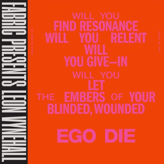 Leon Vynehall - Fabric Presents Leon Vynehall Music CD