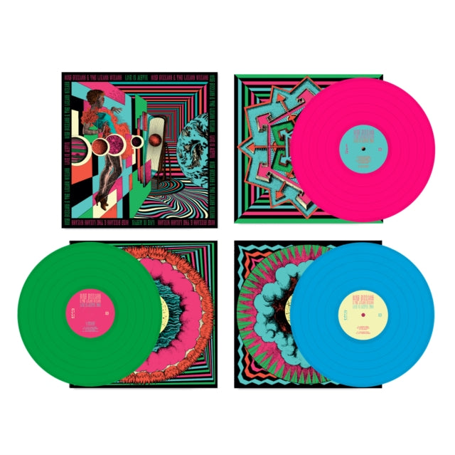 King Gizzard & The Lizard Wizard - Live In Austin (Fuzz Club Official Bootleg) (Pink, Green & Blue Vinyl) (3LP/180G) Vinyl Record