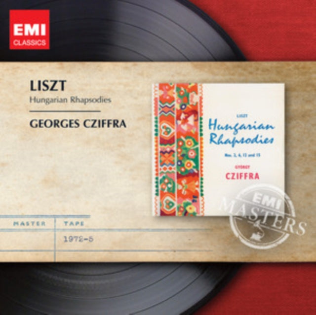 Georges Cziffra - Liszt: 7 Hungarian Rhapsodies Music CD