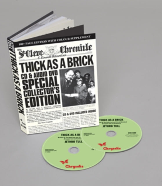 Jethro Tull - Thick As A Brick (40Th Anniversary Special Edition) Music CD