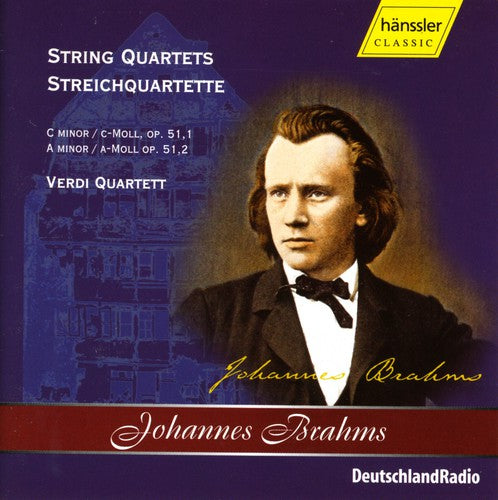 Brahms / Verdi Quartet - String Quartets - Music CD