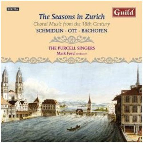 the album cover for The Purcell Singers - Seasons in Zurich: Choral Music from 18th Century