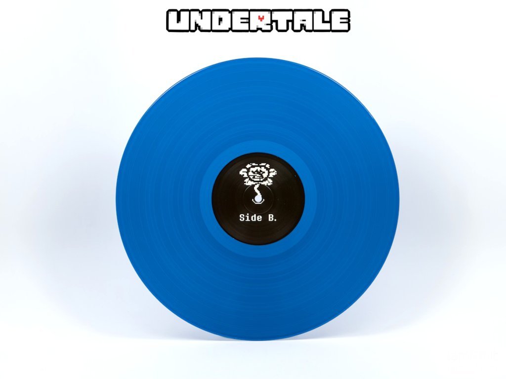 Undertale Soundtrack (Limited Edition Red and Blue Colored Vinyl) Vinyl Record